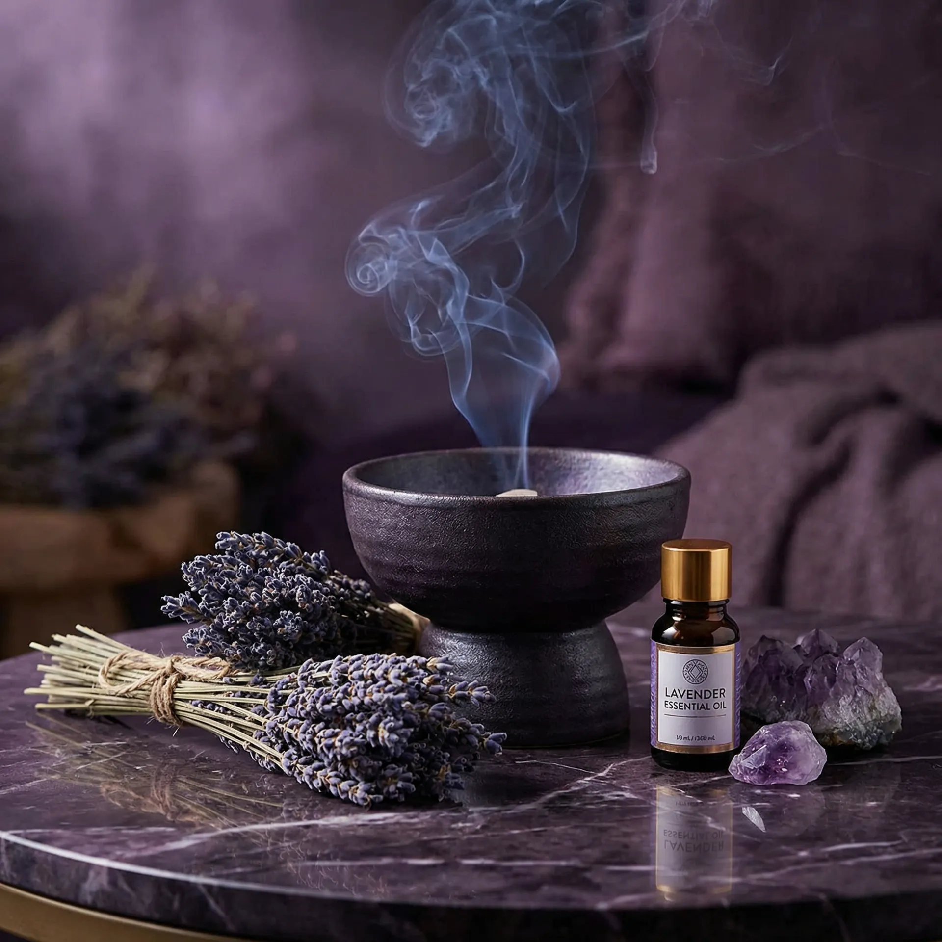 助眠薰衣草香薰 - 免费品色堂 | 灵性好物